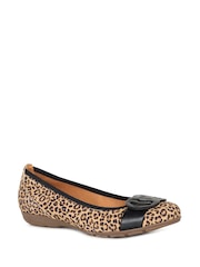 Gabor Rosta Ballerina Suede Shoes - Image 3 of 5