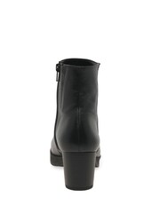 Gabor Essential Heeled Leather Black Ankle Boots - Image 5 of 5