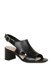 Gabor Kerpow Leather Black Sandals - Image 3 of 5