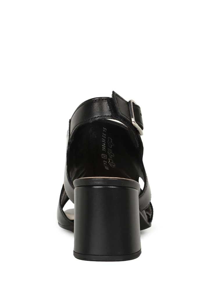 Gabor Kerpow Leather Black Sandals - Image 5 of 5