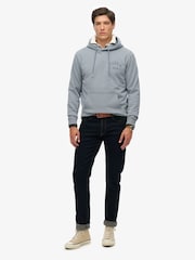 Superdry Blue Athletic Essentials Hoodie - Image 3 of 5