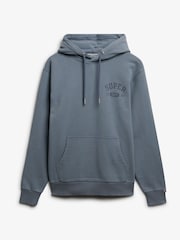 Superdry Blue Athletic Essentials Hoodie - Image 5 of 5
