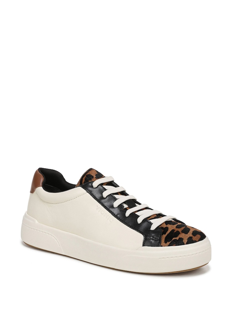 Vionic Colbie Wide Fit Arch Support Lace-Up Trainers - Image 1 of 7 Vionic Colbie Wide Fit Arch Support Lace-Up Trainers - Image 1 of 7