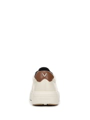 Crema - Vionic Colbie Wide Fit Arch Support Lace-Up Trainers - Imagen 4 de 7