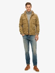 Superdry Brown Rookie Field Jacket - Image 4 of 6