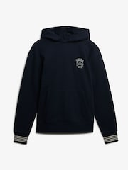 Superdry Blue Athletic Club Hoodie - Image 5 of 6