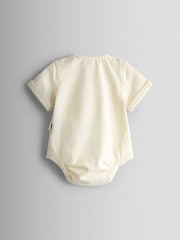 Ensemble salopette et body JoJo Maman Bébé à carreaux - Image 4 de 7