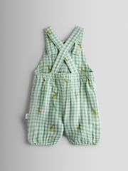 Ensemble salopette et body JoJo Maman Bébé à carreaux - Image 6 de 7