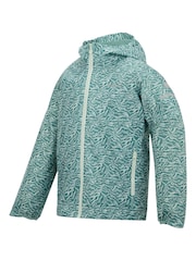 Blå - Regatta Junior Vanntett Trykt Lever II Jakke - Bilde 7 av 8