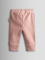 Jojo Maman Bébé Cream Sweat Top & Leggings Set - Image 5 of 7