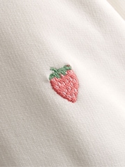 Jojo Maman Bébé Cream Sweat Top & Leggings Set - Image 6 of 7