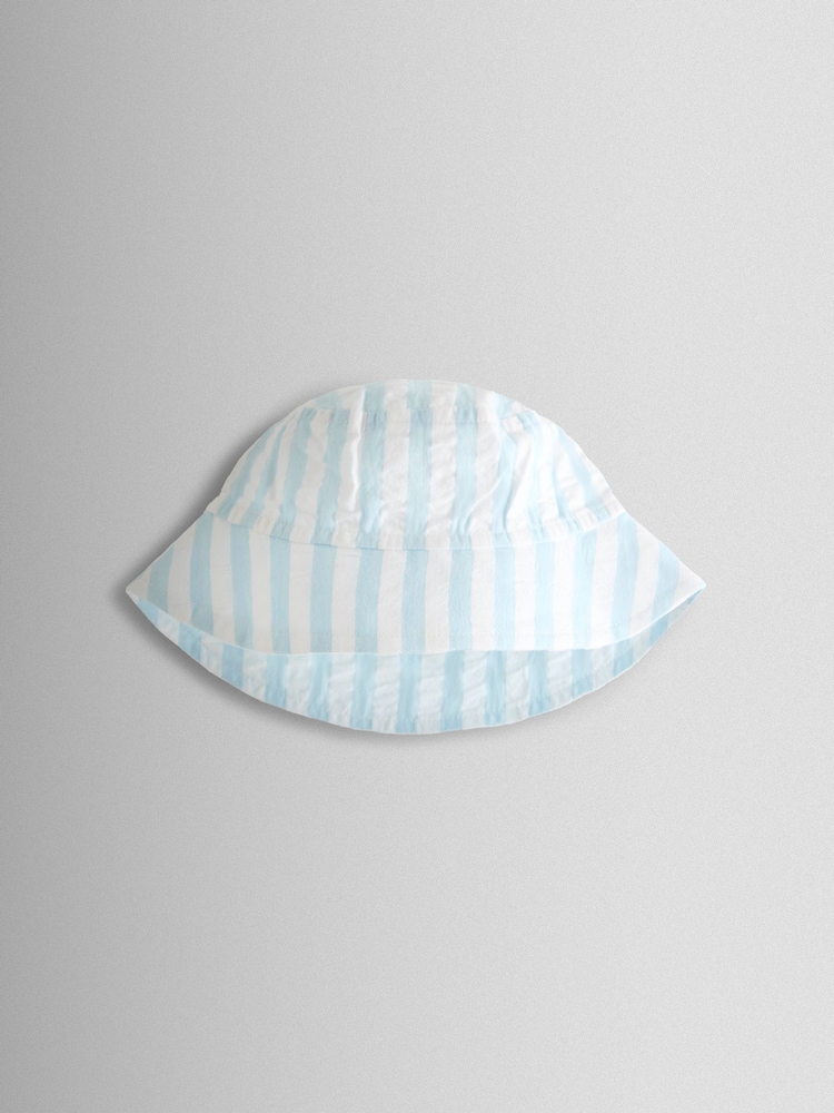 JoJo Maman Bébé Blue Peter Rabbit™ Stripe Dungaree, Body & Hat Set - Image 11 of 11 JoJo Maman Bébé Blue Peter Rabbit™ Stripe Dungaree, Body & Hat Set - Image 11 of 11