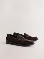 Brown Penny Loafers - Image 1 of 5