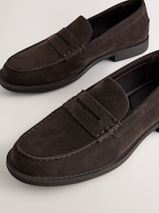Brown Penny Loafers - Image 3 of 5