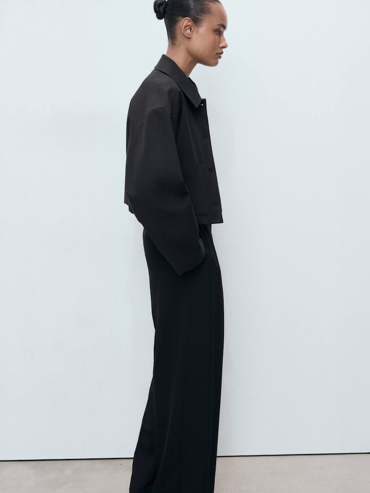 Mango Black Julia Jacket - Image 2 of 7 Mango Black Julia Jacket - Image 2 of 7