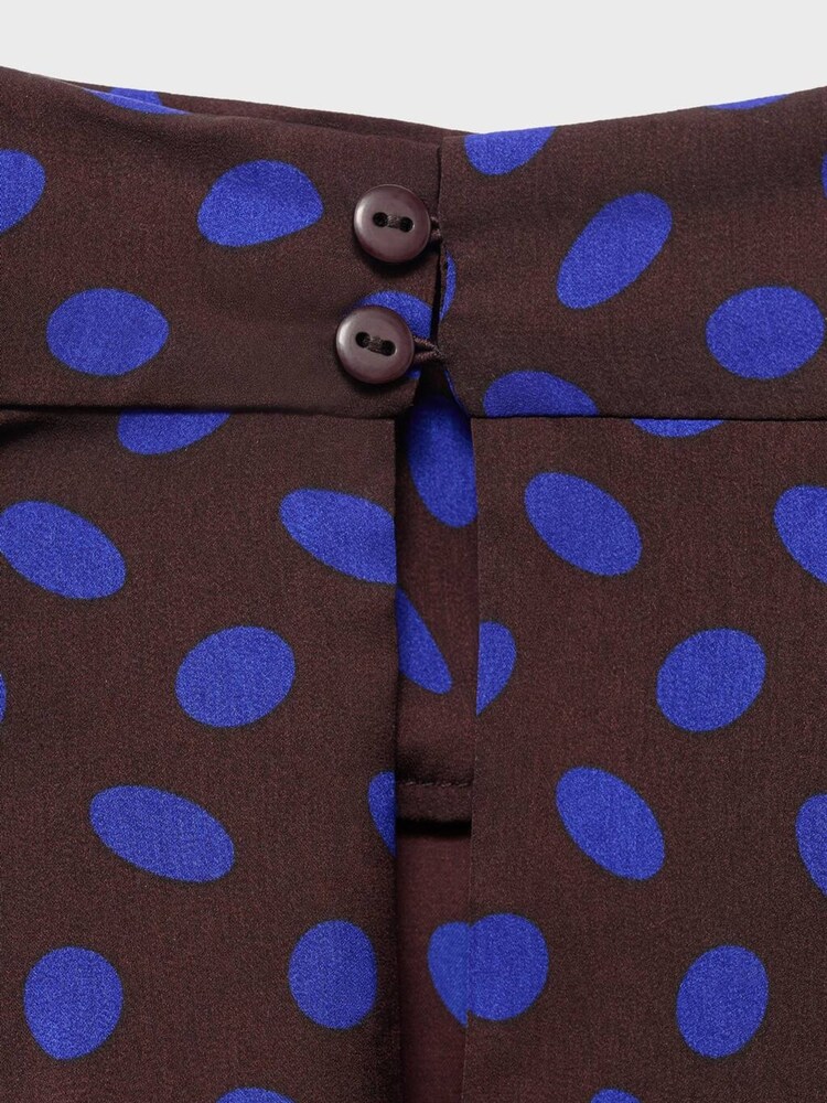 Mango Brown Deep Blouse - Image 7 of 7