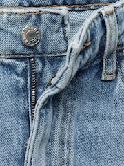Mango Blue Matilda Medium-Rise Straight-Fit Jeans - Image 5 of 5
