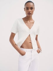 Mango White Camila Jacket - Image 1 of 7