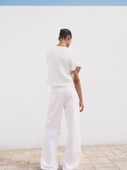 Mango White Camila Jacket - Image 2 of 7