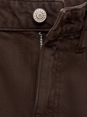 Mango Brown High-Rise Balloon Jeans - Image 6 of 6