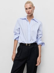 Mango Blue Chyna Shirt - Image 1 of 6