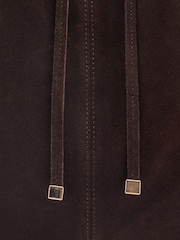 Mango Brown Suede Shopper Bag - Image 3 of 4