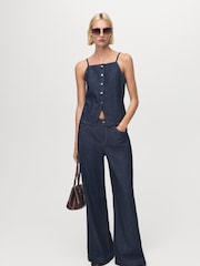 Mango Blue Lia Jeans - Image 1 of 6