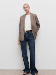 Mango Purple Charlott Blazer - Image 1 of 6