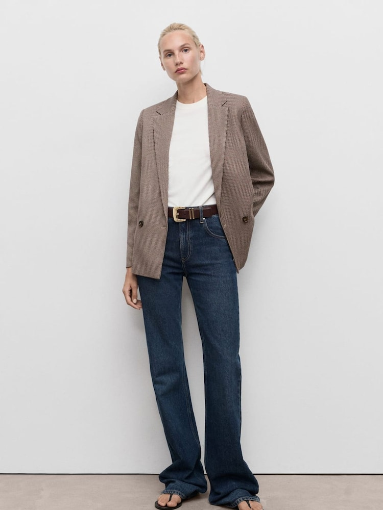 Mango Purple Charlott Blazer - Image 1 of 6