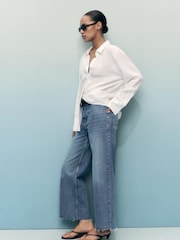 Mango Blue Catherin Jeans - Image 1 of 6