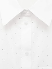 Mango White Fab Shirt - Image 6 of 6