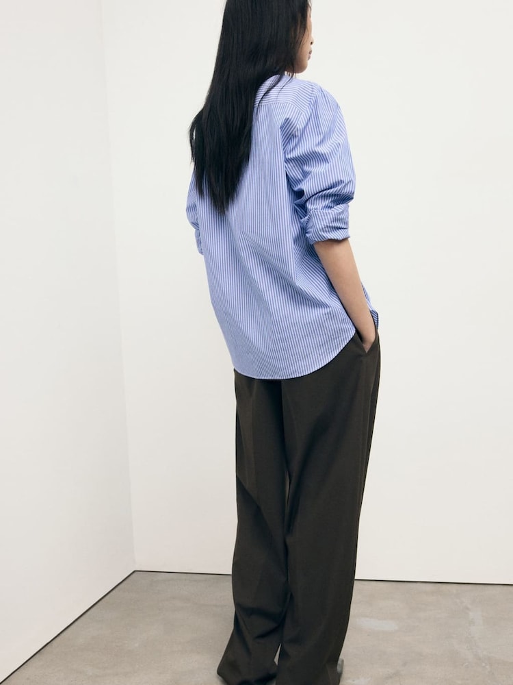 Mango Blue Regular Shirt - Image 2 of 5