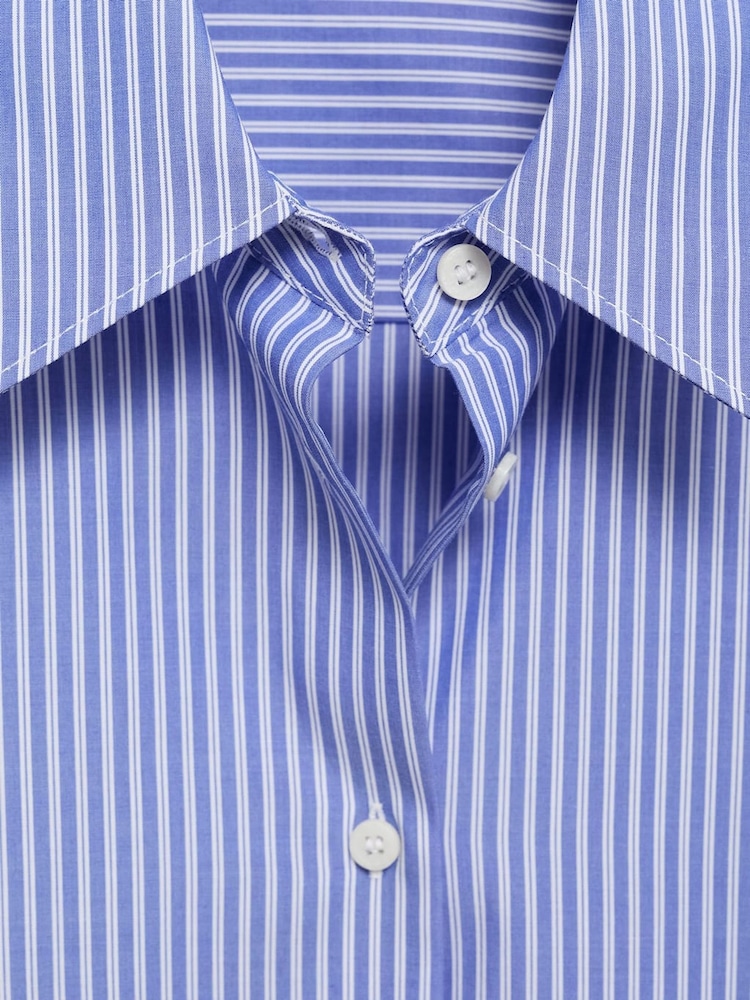 Mango Blue Regular Shirt - Image 5 of 5