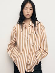 Mango White Jaguar Shirt - Image 3 of 6
