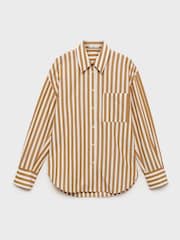 Mango White Jaguar Shirt - Image 5 of 6