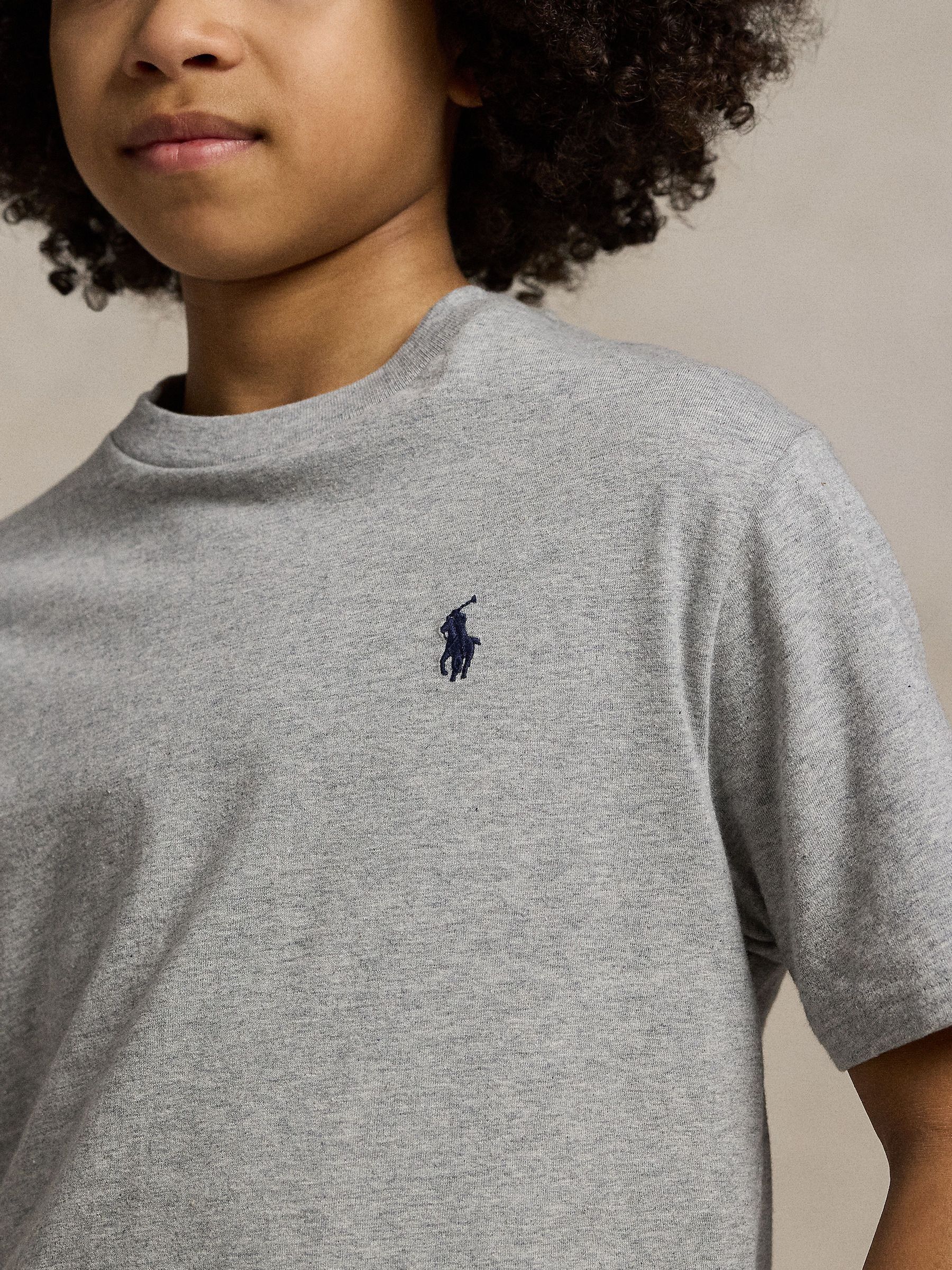 Satın al Gri - Polo Ralph Lauren Jersey Kısa Kollu Tişört Next