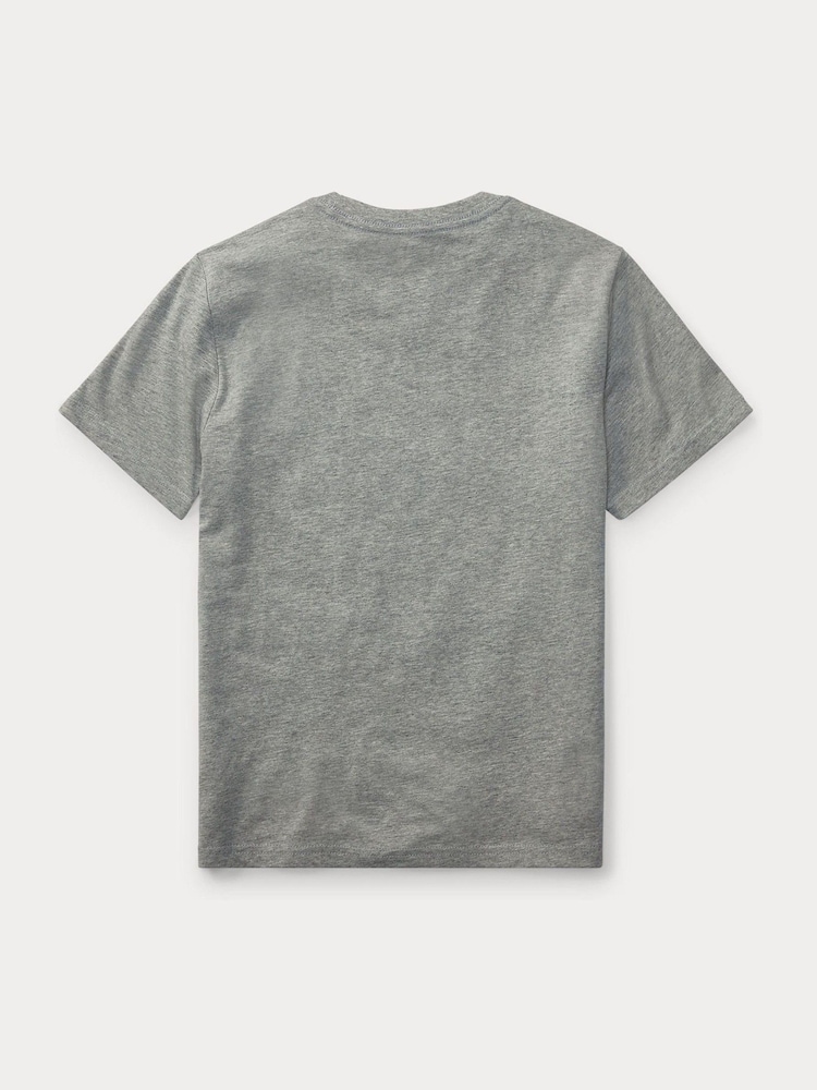 Grau - Polo Ralph Lauren T-Shirt aus Jersey - Bild 6 von 6