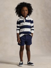 Polo Ralph Lauren White Boys Logo Polo Shirt - Image 3 of 6