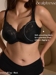 Sculptresse Black Amara Full Cup Bra - Image 5 of 8