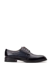 Base London Navy Blue Sleeve Lace Up Shoe - Image 1 of 4