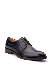 Base London Navy Blue Sleeve Lace Up Shoe - Image 2 of 4