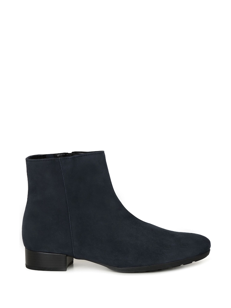 Gabor Blue Buzz Suede Ankle Boots - Image 1 of 5