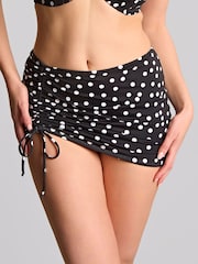 Panache Black Skirt Bikini Bottoms Classic Brief - Image 3 of 4