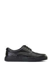 Base London Black Clapton Brogue Trainer - Image 1 of 4