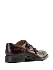 Base London Bordo Red Taper Monk Shoe - Image 3 of 4