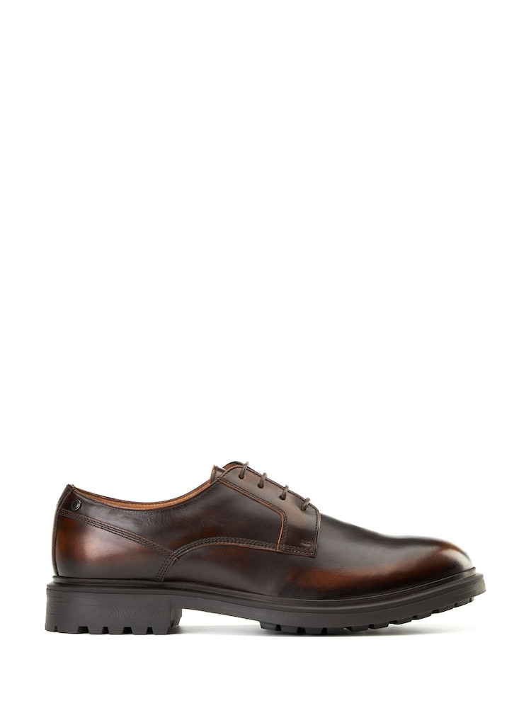 Base London Brown Locke Lace Up Shoe - Image 1 of 4 Base London Brown Locke Lace Up Shoe - Image 1 of 4
