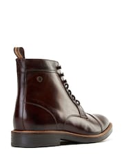 Base London Brown Plymouth Toe Cap Boot - Image 2 of 4