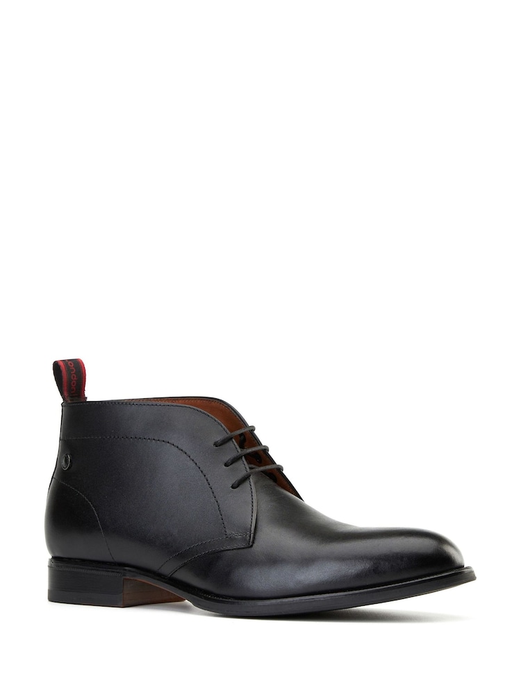 Base London Black Wallis Chukka Boot - Image 2 of 4 Base London Black Wallis Chukka Boot - Image 2 of 4