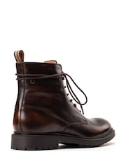Base London Brown Brunel 7 Eyelet Boot - Image 3 of 4