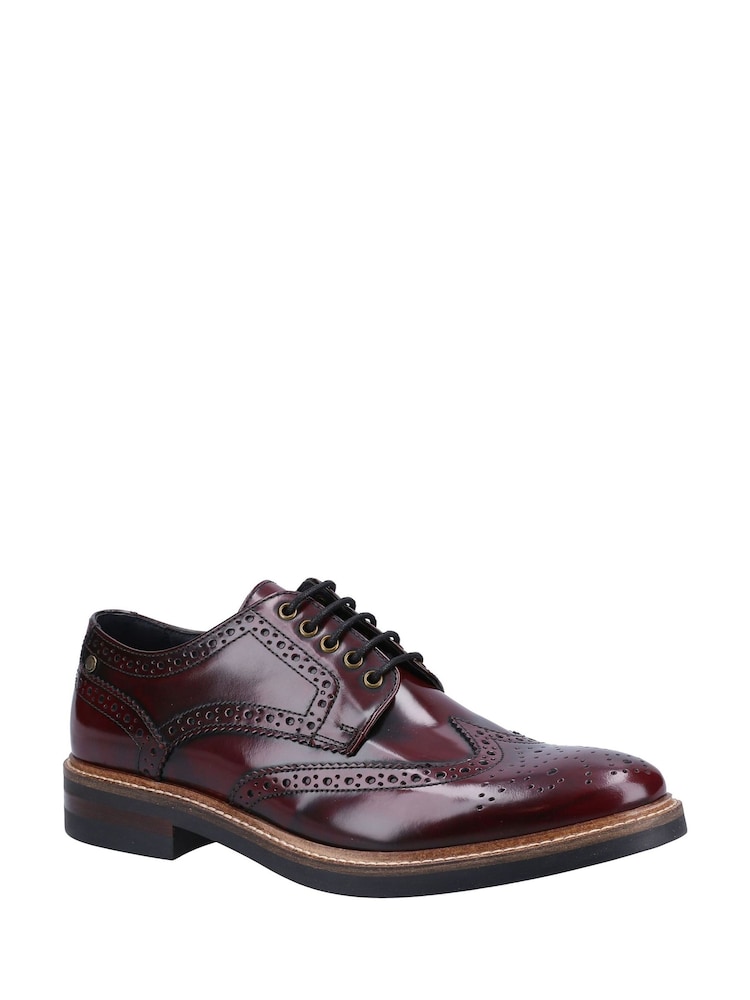 Base London Bordo Red Woburn Excel Brogue - Image 2 of 4 Base London Bordo Red Woburn Excel Brogue - Image 2 of 4